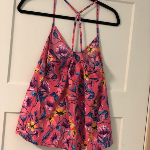 Bright floral tank top - Picture 4 of 5